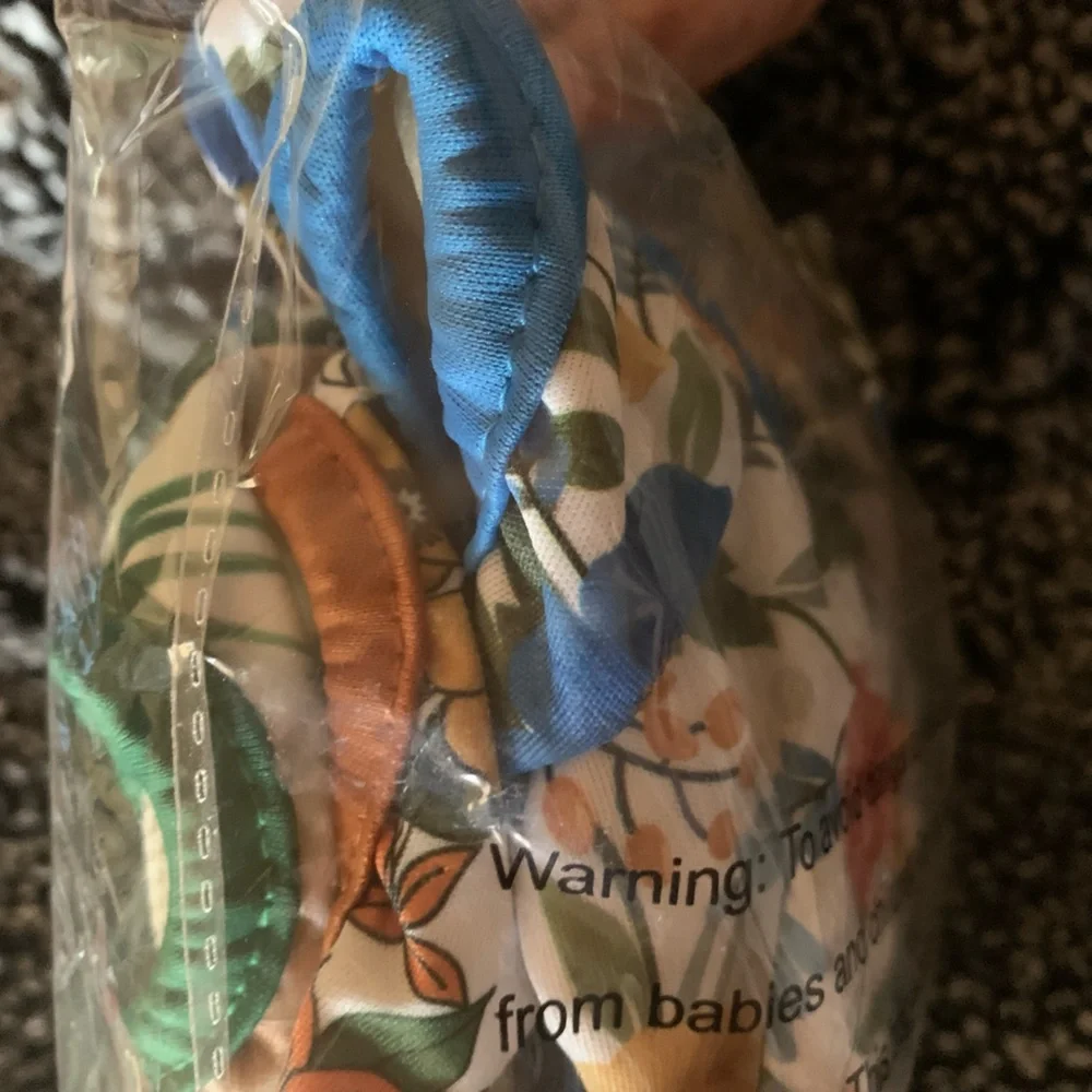 NWT, 3 Female Dog Washable Diapers in Floral Tropical prints, Medium